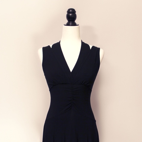 AMERICAN CITY WEAR | Black Multi-Strap 40's-Esque Dress - Picture 2 of 5